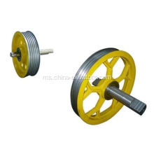 Ø520mm mengalihkan pulley untuk lif Otis